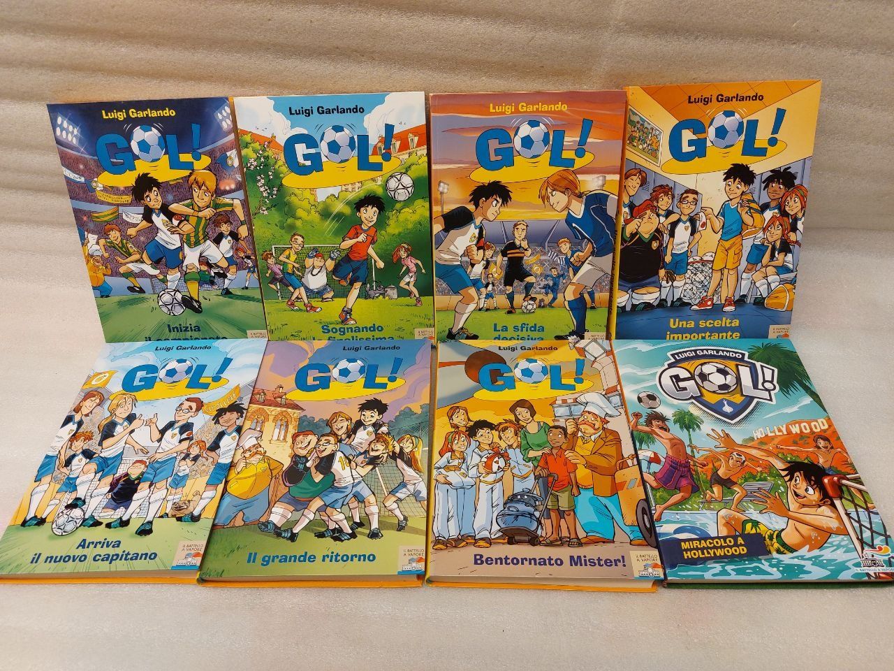 Bücher: 8x GOL!  - Libri sul calcio per bambini – Gebraucht aus Pambio Noranco von Pol69