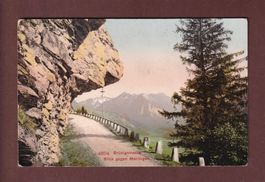 BRÜNIGSTRASSE - Blick nach Meiringen