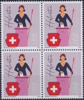 2021, Nr.1812 Viererblock (Frauen) postfrisch **.