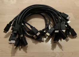 22x DisplayPort Kabel 0.5m – NEU