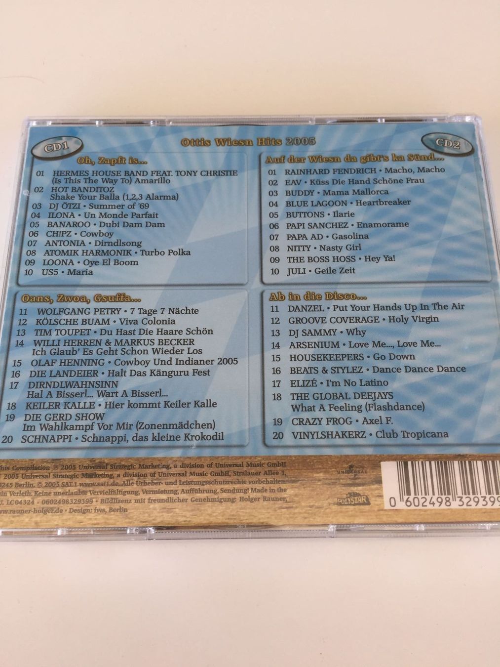 CD: Ottis Wiesen Hits CD – Usato da Rüti ZH venduto da alumedien 1