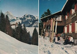 Skihaus Turnverein Unterstrass(ZH), Blümlisegg/Stoos(SZ), AK