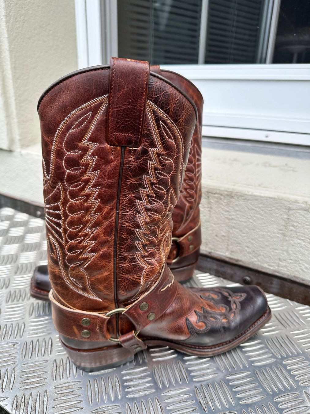 Sendra Herrenschuhe: Sendra Biker Cowboy Boots Stiefel Gr. 41 – Neu (gemäss Beschreibung) aus Gümmenen von FelizitasHermann 7