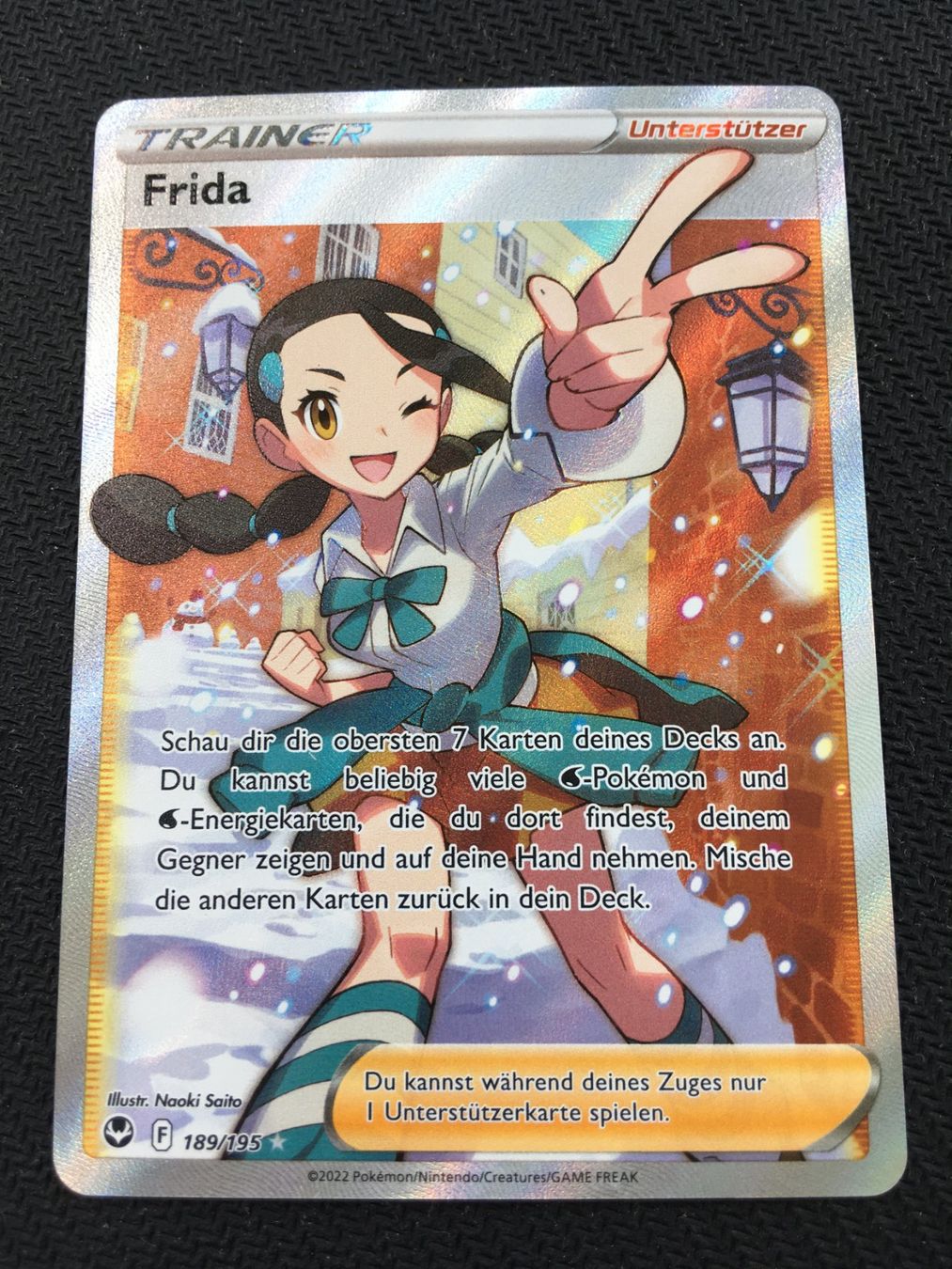 Pokémon Carte collezionabili: Pokémon - Silberne Sturmwinde - Frida (SIT 189) - DE – Nuovo (secondo la descrizione) da St.Gallen venduto da Punktchen01