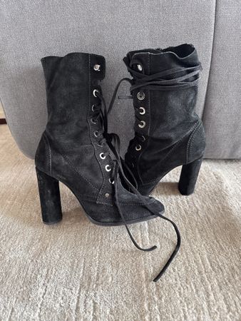 Casadei bottines 37,5 daim
