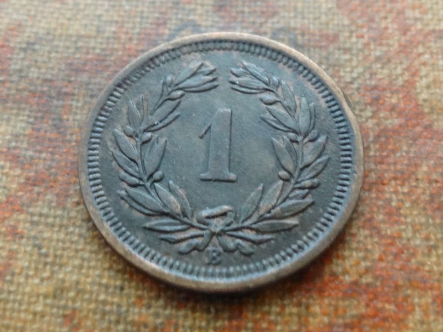 Toutes les monnaies: 1 Rp. 1882  (B) – D'occasion à Romanel-sur-Lausanne par Swift13 1