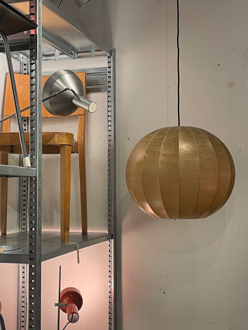 Lampadari & plafoniere: Cocoon Hängelampe, I 1960er, wie Castiglioni – Usato da Zürich venduto da starch.studio 1