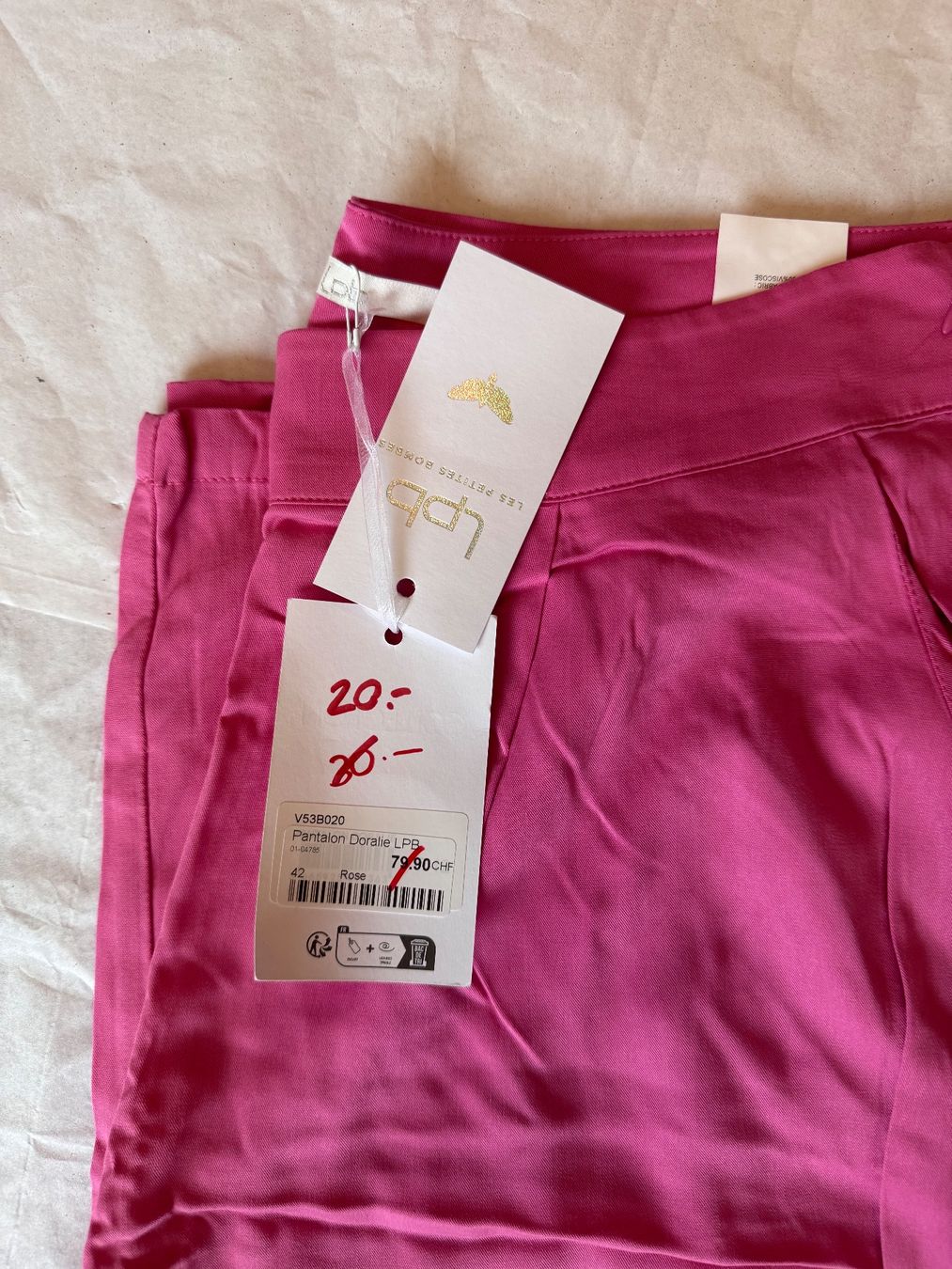 Pantaloni: Pantalon Doralie LPB Rose – Nuovo e nell'imballaggio originale da Vuisternens-Romont venduto da gol_xp6p 4