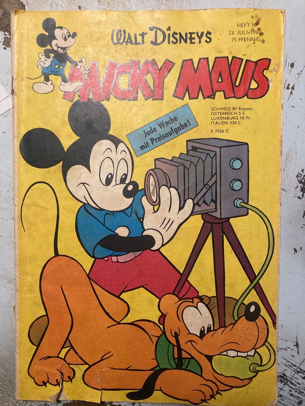 Fumetti: Micky Maus Heft 30/1960 – Usato da Wilchingen venduto da Wirligig