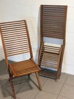 Klappstühle Teakholz
