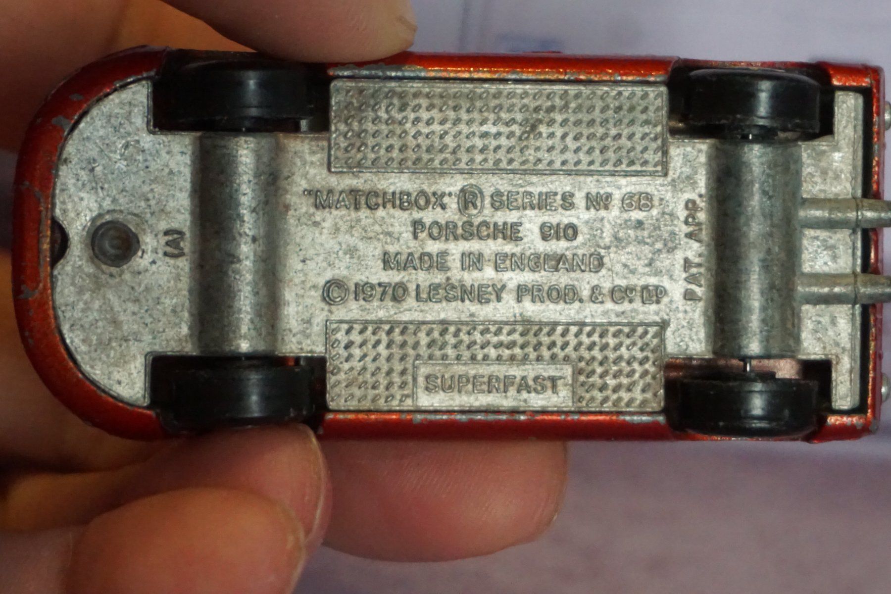 Matchbox Voitures modèles: Matchbox Porsche 910 ALT !!!!!!!!!!!!!!!!!!!! – D'occasion à Reiden par Doppeldecker69 5