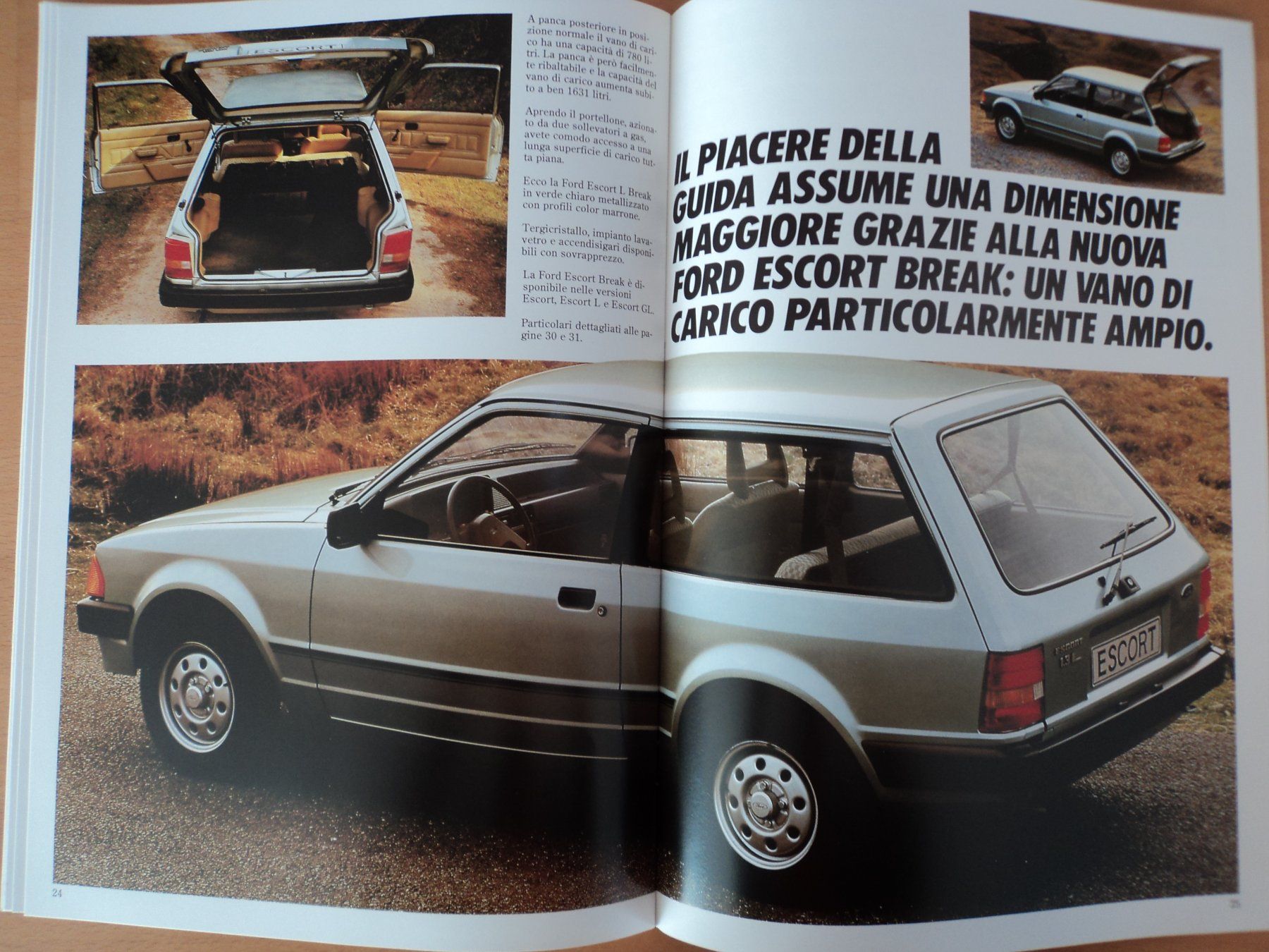 Ford Documenti: Prospekt Ford Escort 1980 mit XR3 – Usato da Schwarzenburg venduto da modelCARama 7