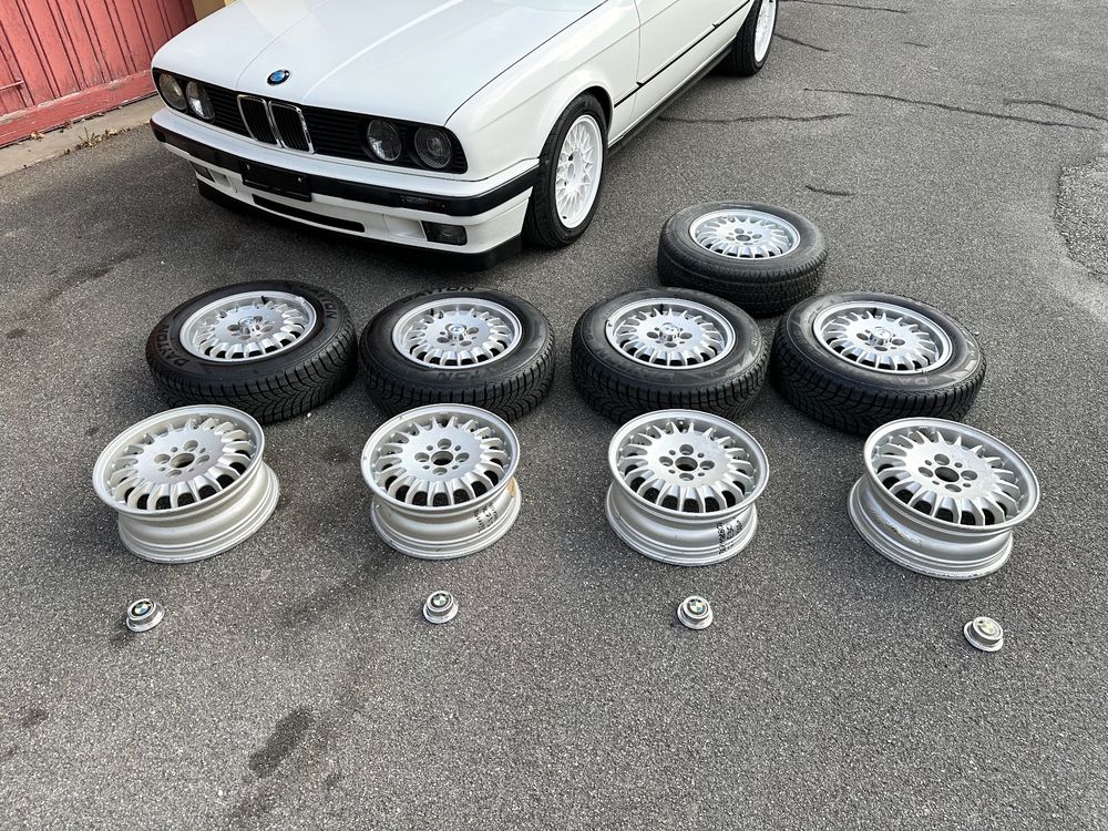 BMW E30 6x14 ET35 Räder/Felgen 9Stk. (Gebraucht) in Frauenkappelen für ...