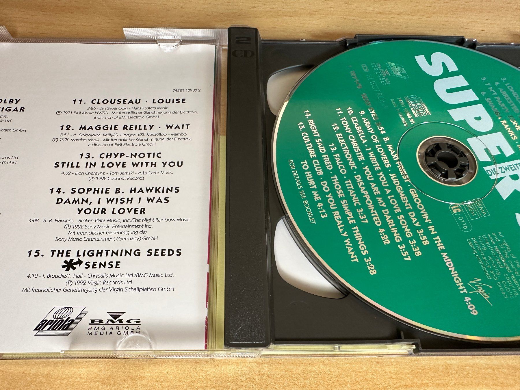 CD: Various – Super 30 - Die Zweite - 2 CD – Usato da Rikon im Tösstal venduto da Alpenmutz 2