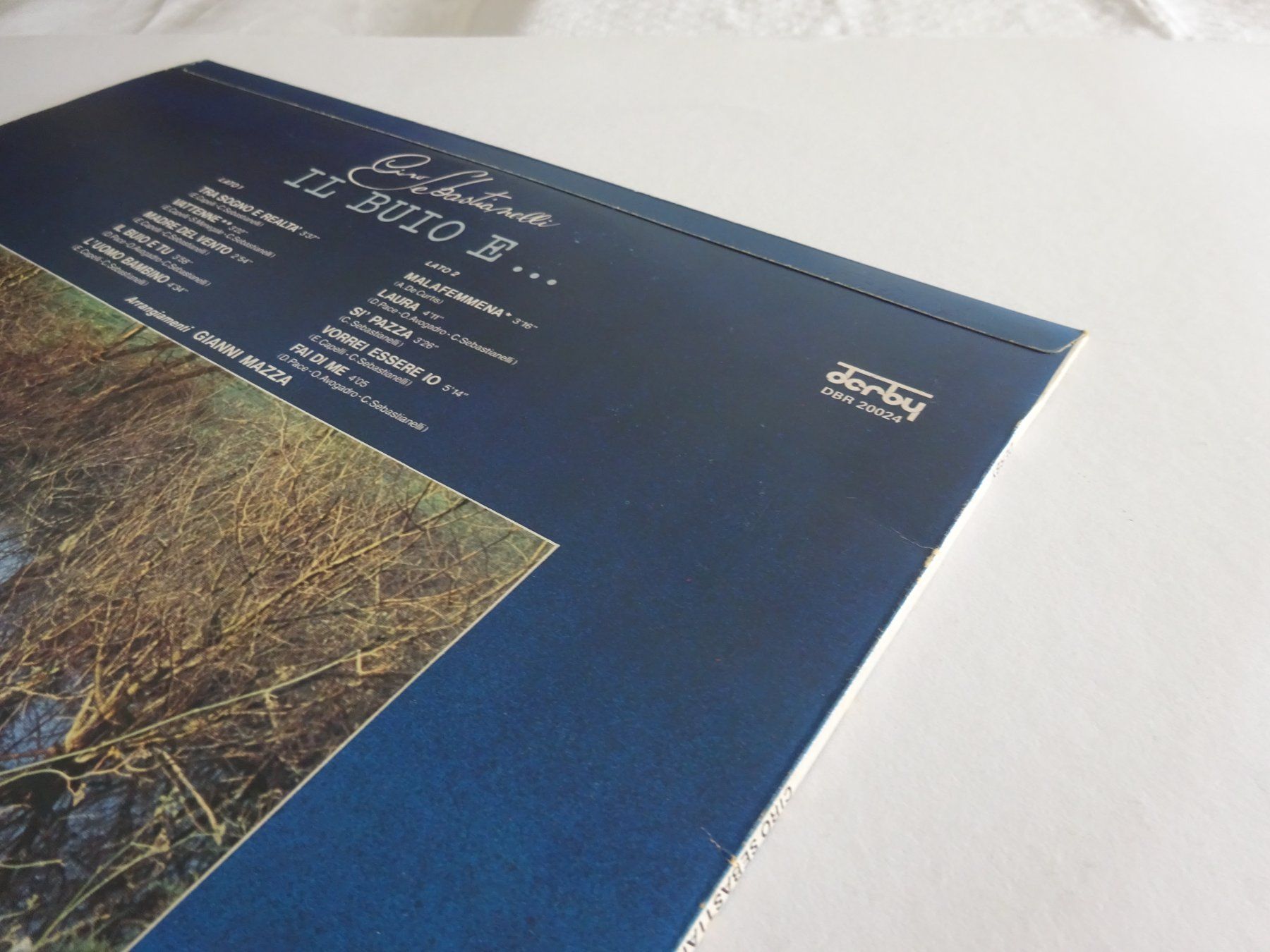 Dischi in vinile: LP Ciro Sebastianelli - Il Buio E... von 1977 – Usato da Birmenstorf venduto da Poweroldies 4