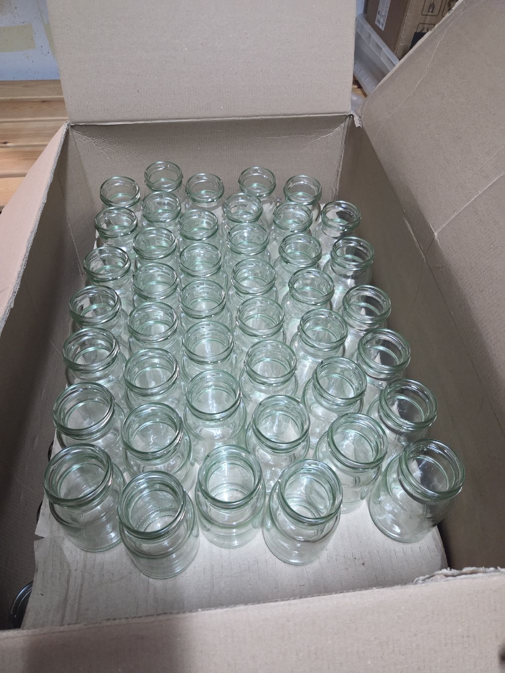 Bicchieri: 100Stk. Rundglas 150ml mit TO53 Gewinde – Nuovo e nell'imballaggio originale da Arbon venduto da pa_trick 1