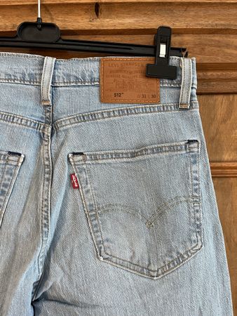 Levi‘s Jeans, blau, Lot. 512, Gr. 31/30