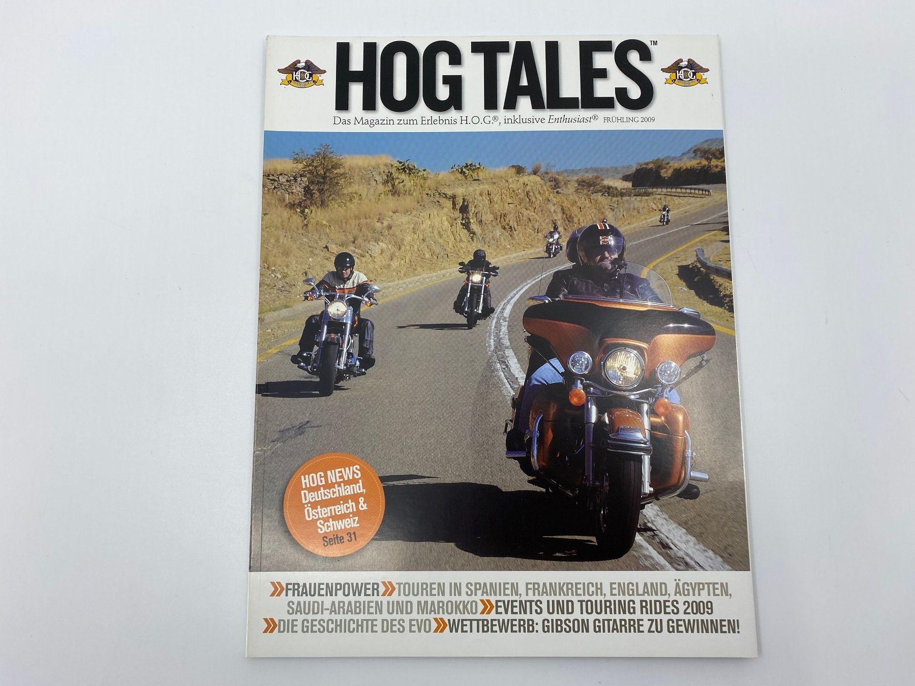 Zeitschriften & Magazine: Harley Owners Group HOG Magazine 2009 – Gebraucht aus Langwiesen von Restposten-24 1