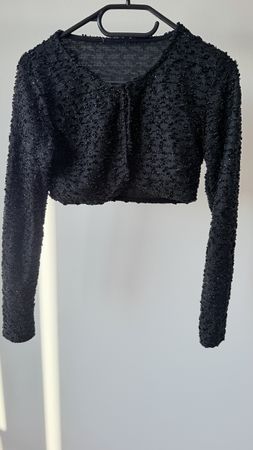 Bolero Jacke schwarz Grösse S, einmal getragen