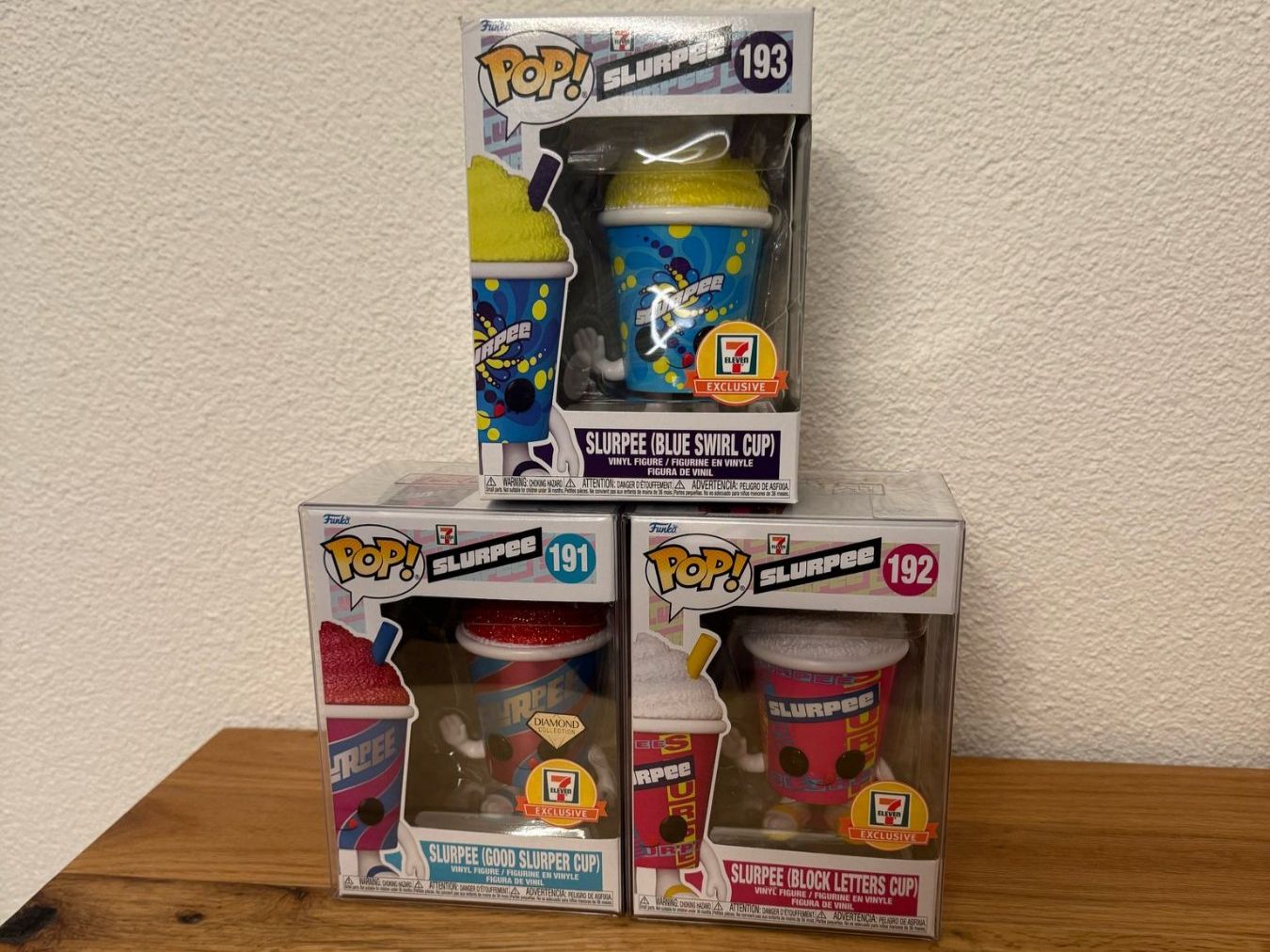 Funko Figuren: Funko Pop - Slurpee 191 | 192 | 193 | Blue | Good | Block – Neu und originalverpackt aus Oensingen von CSCollectors