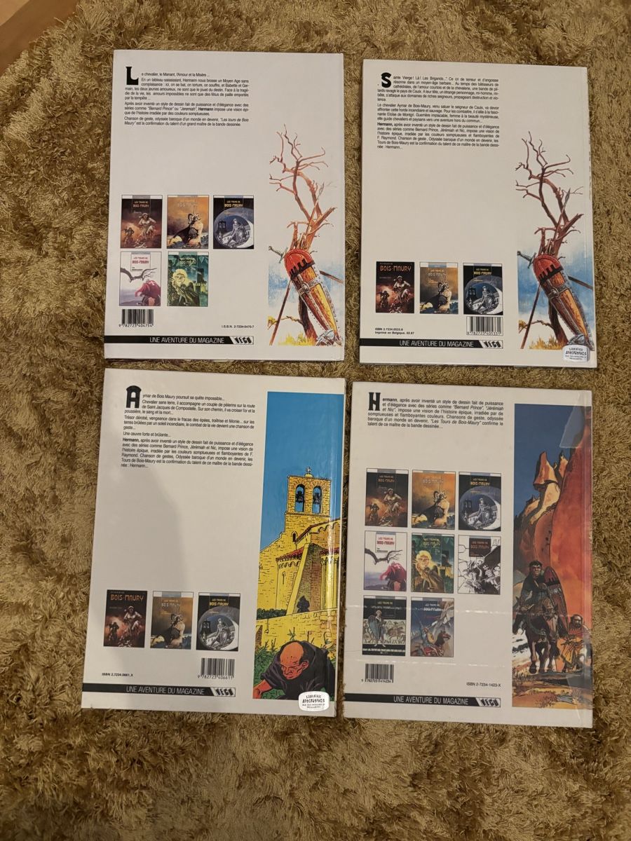 Fumetti: Les tours de Bois-Maury d’Hermann – Usato da Les Agettes venduto da stephe74 1