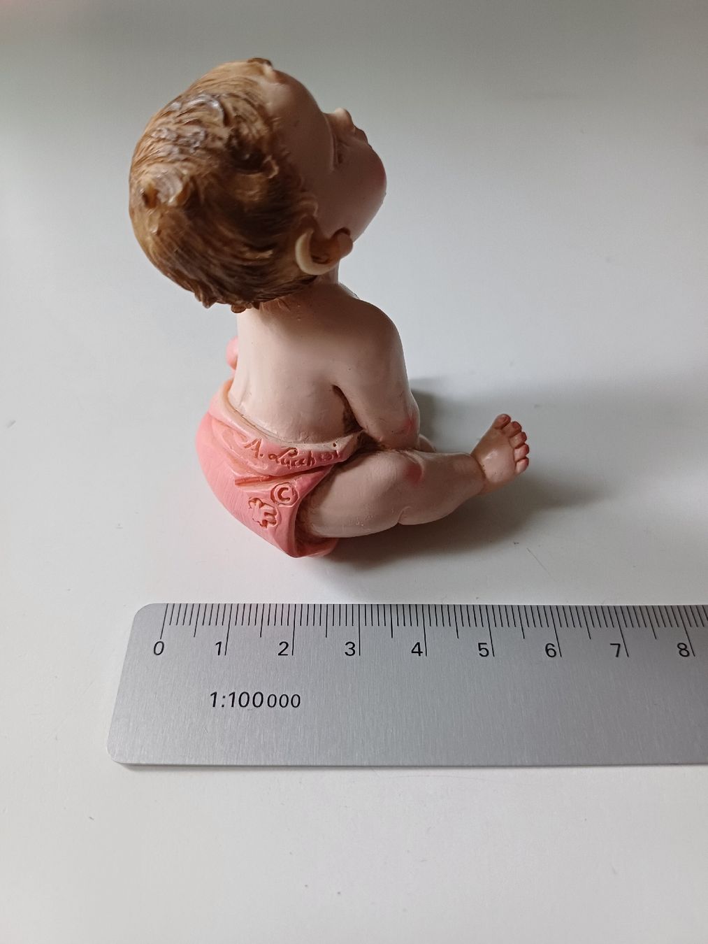 Figuren: A. Lucchesi handbemalt, Baby Figur – Gebraucht aus Zürich von Avocadokern 1