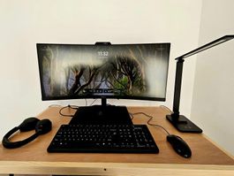 Philips 34 Zoll Monitor - wie neu, Garantie bis Nov 2027