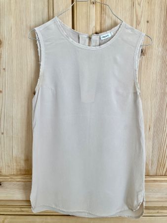 Filippa K ärmelloses Top aus Seide, rosé beige, Gr. S