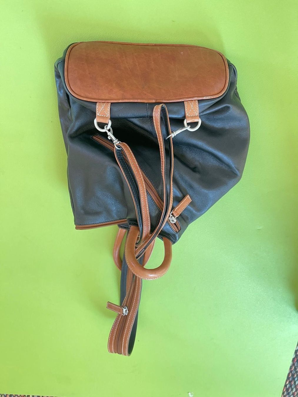 Borse da donna: Rucksack-Handtasche Leder neuwertig – Nuovo (secondo la descrizione) da Winterthur venduto da 1956ingi 6