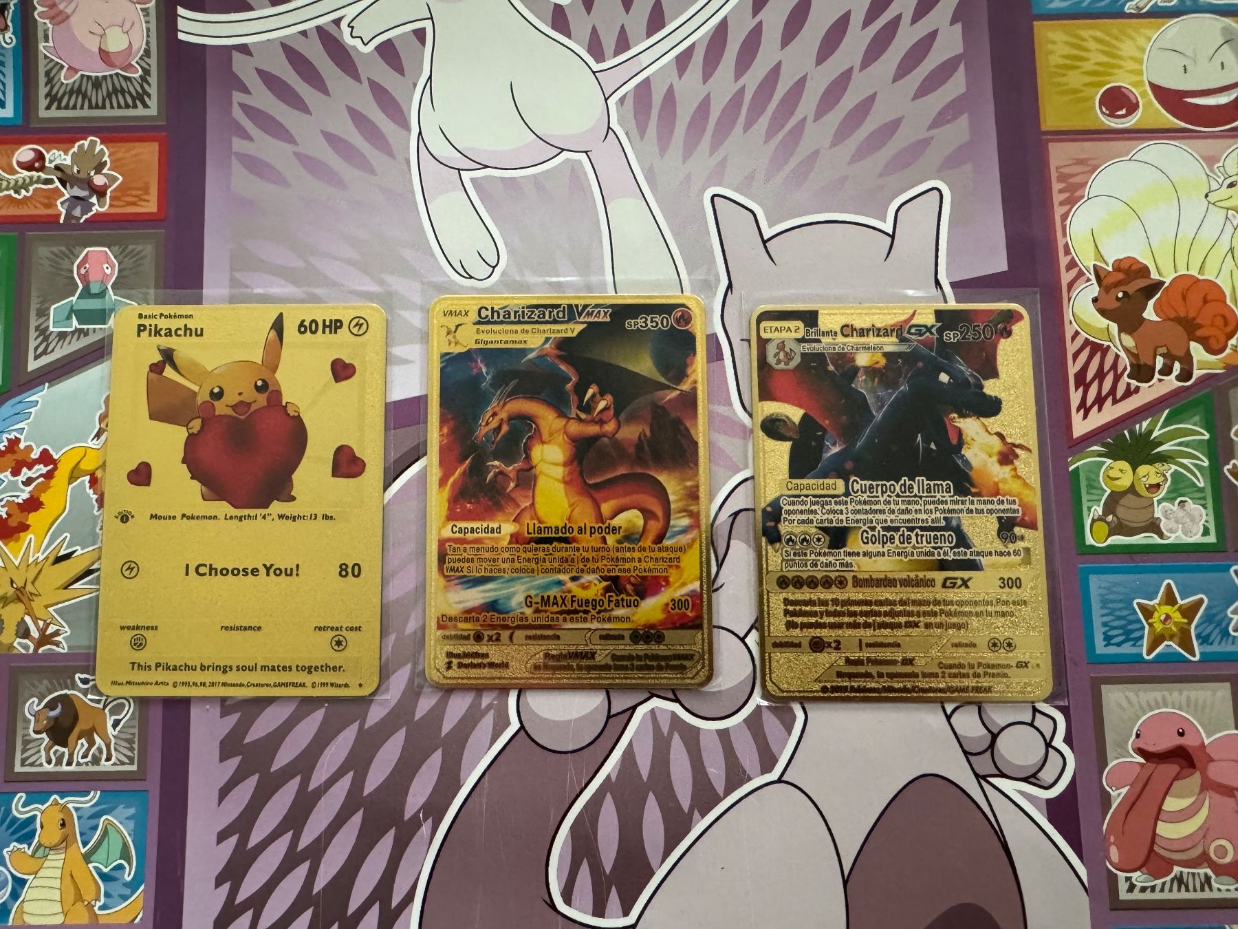 Pokémon Sammelbilder & Trading cards: 3 mal Pokémon Karten aus Metall – Neu (gemäss Beschreibung) aus Emmenbrücke von paj_q8wx