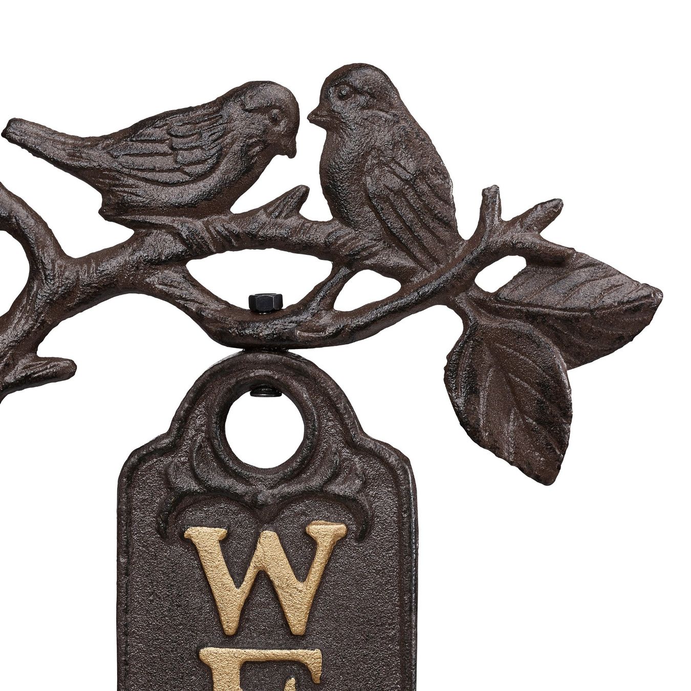 Insegne: Welcome Schild Vögel – Nuovo e nell'imballaggio originale da Gerlafingen venduto da Tsuru 3