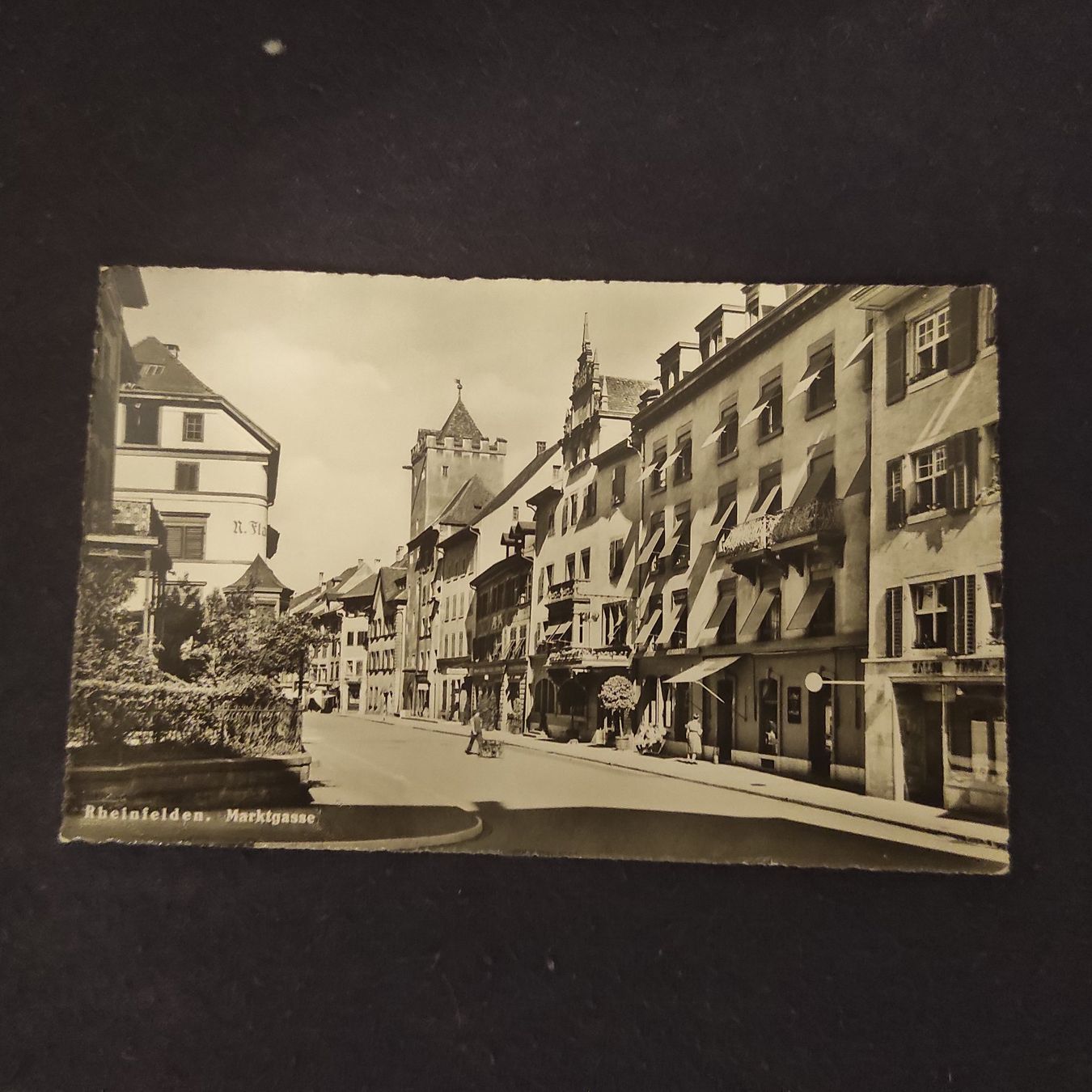 Cartoline postali: Alte Ansichtskarte Rheinfelden Marktgassse – Usato da Münchwilen AG venduto da Choche1