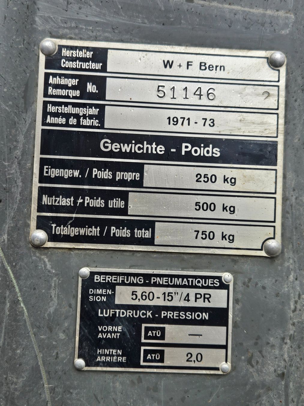 Anhänger: Anhäger – Gebraucht aus Ernetschwil von 8725 3