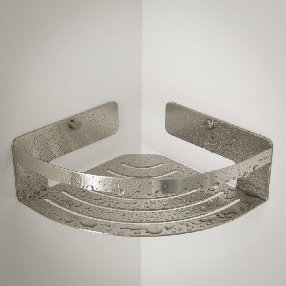 Portasapone: Tiger Caddy Eckkorb Edelstahl 184x184mm – Nuovo e nell'imballaggio originale da Bottighofen venduto da zaap 2