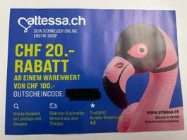 Attessa Gutschein Fr. 20.-