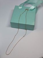 Roségold Kette Collier 925 Silber 45cm elegant neuwertig