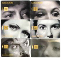 6 Telefonkarten Mexiko Serie 2, Ojos en el Cine Mexicano