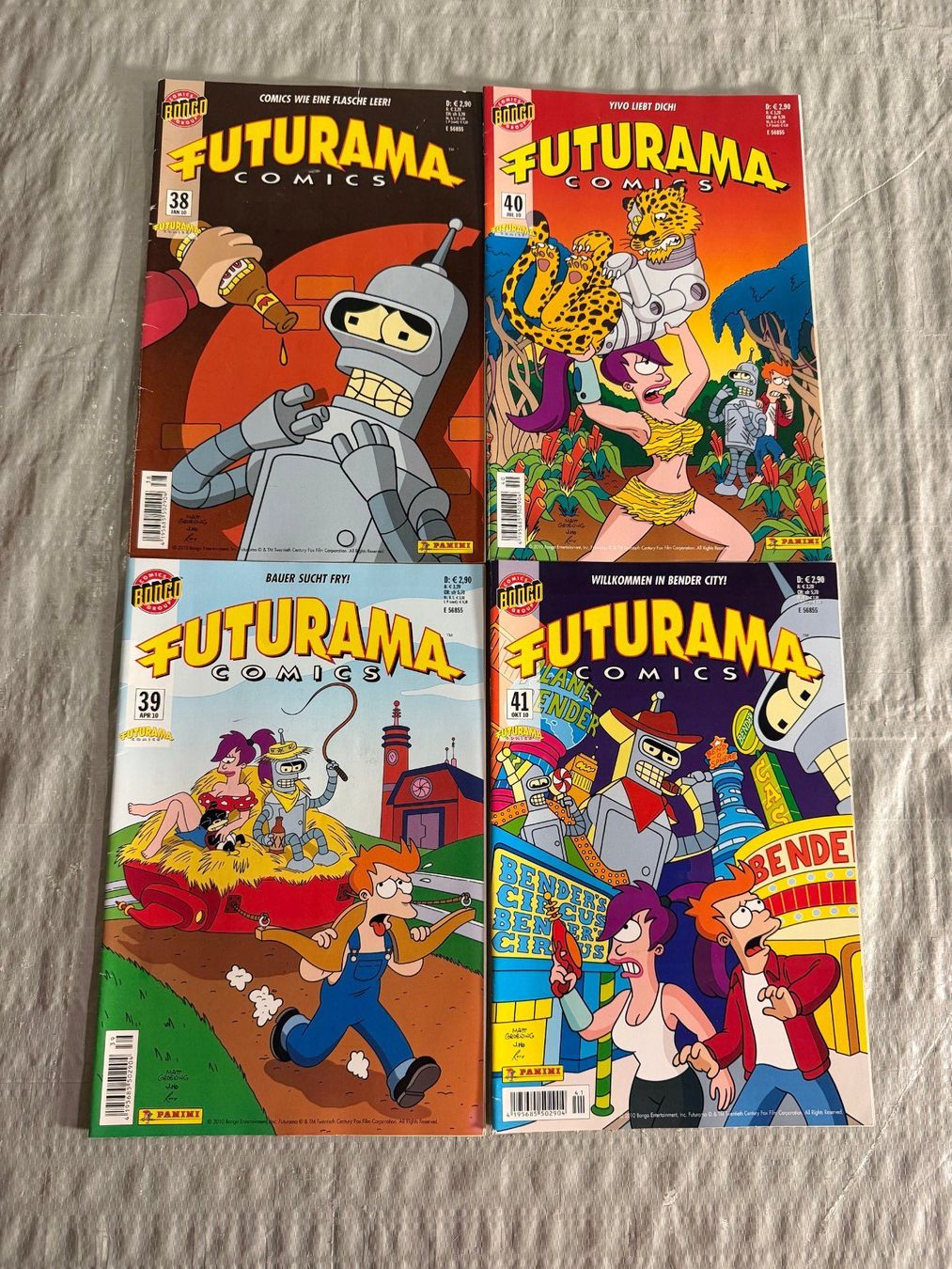 Comics: COMICS FUTURAMA-2010-4 STK – Gebraucht aus Frick von RC2367