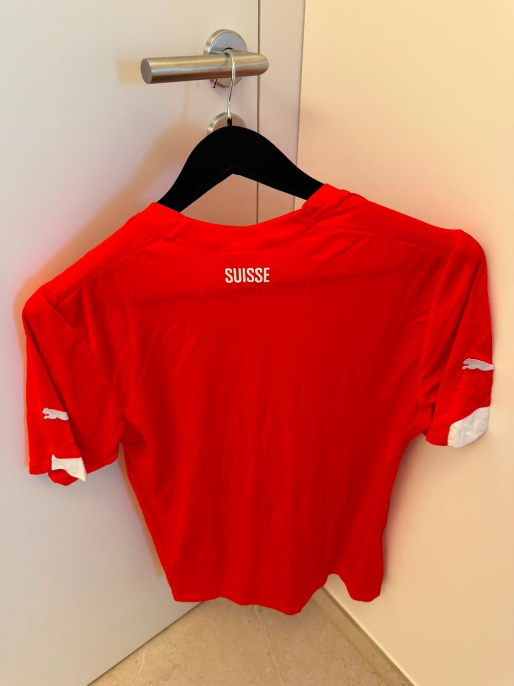 Puma Canottiere & Pantaloni: Original Vintage Schweiz Nati Trikot 2006-2008, Size S – Usato da Wilen b. Wollerau venduto da ccgold 2