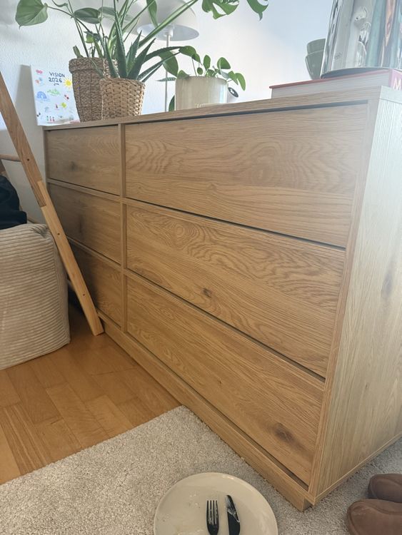 JYSK Holzkommode neu 3+3 Schubladen TRANUM Eiche warm (Neu (gemäss Beschreibung)) in Unterengstringen für CHF 150 – nur Abholung auf Ricardo kaufen