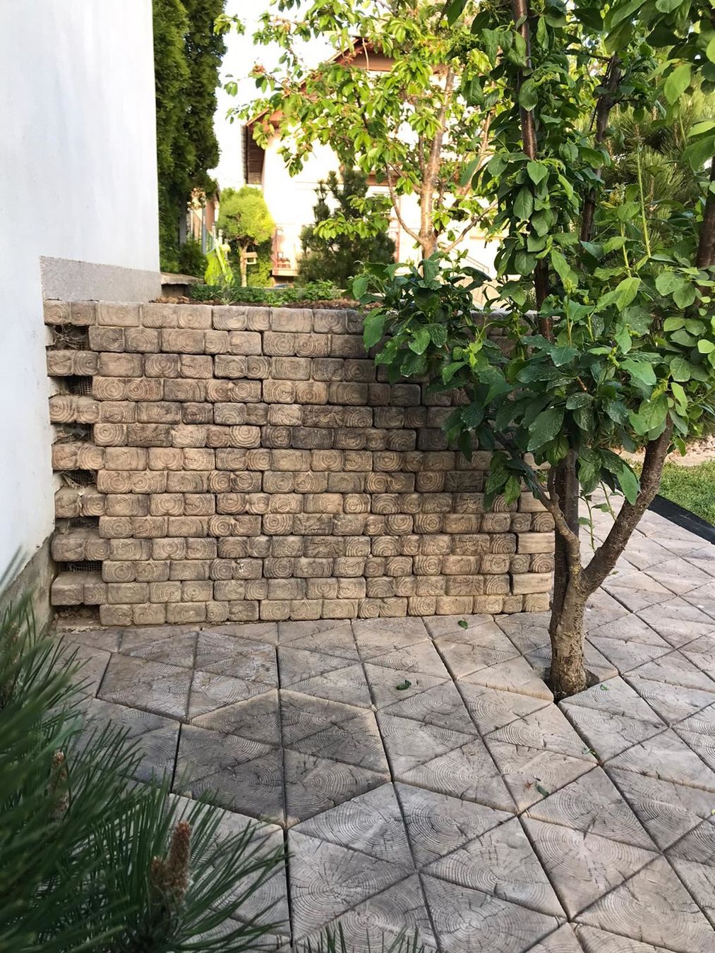 Bodenbeläge: Beton Gartenplatte/ Trittstein Holzoptik – Neu (gemäss Beschreibung) aus Herbetswil von AHA-Garten 9