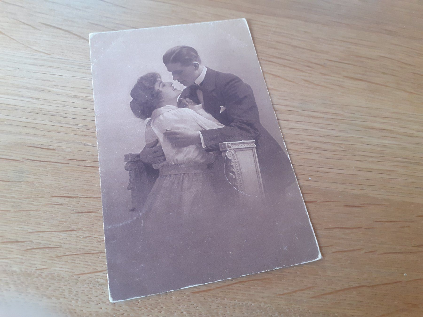 Cartoline postali: KITSCH - PAAR - LEIDENSCHAFT - LOVE LOVE – Usato da Winterthur venduto da Ornyx7