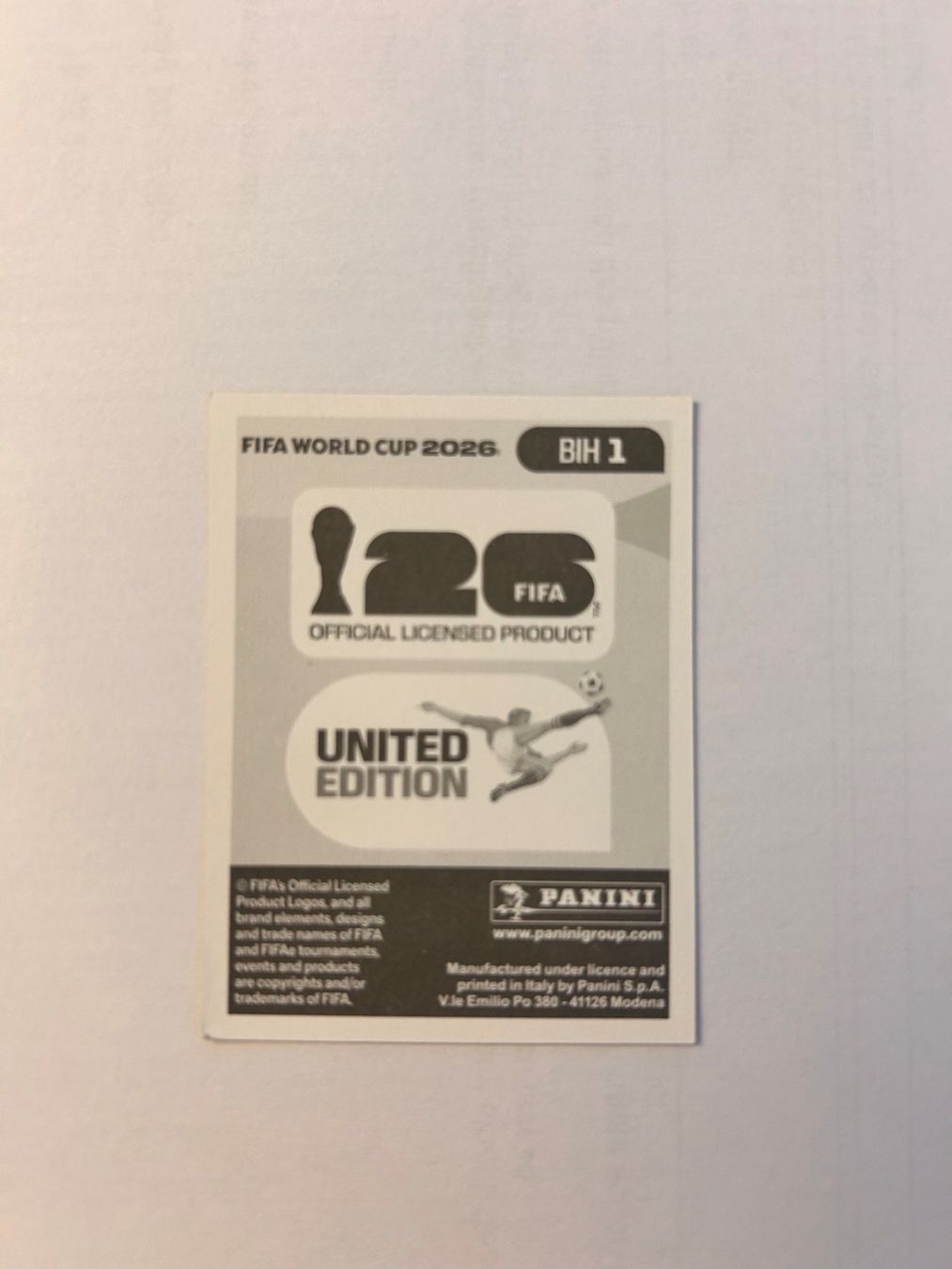 Panini Sammelbilder & Trading cards: Panini Sticker BIH1 – Neu (gemäss Beschreibung) aus Horgen von Sunshine_12399 1