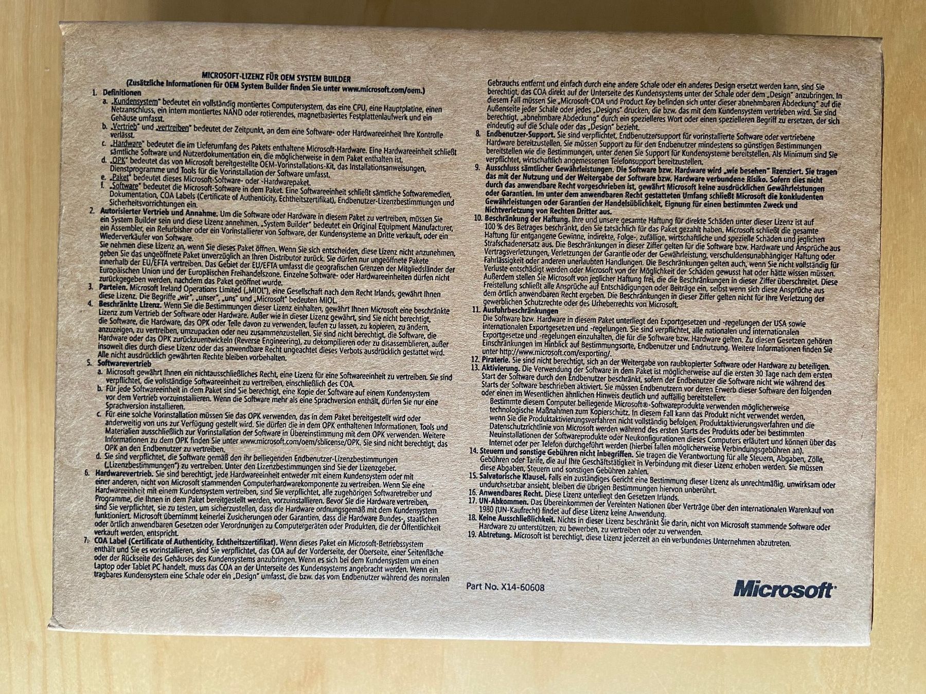 Microsoft Software: Windows XP Pro SP3 DE – Neu und originalverpackt aus Rafz von Dancer13 2