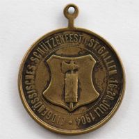 Schützenmedaille SG 1904 St. Gallen