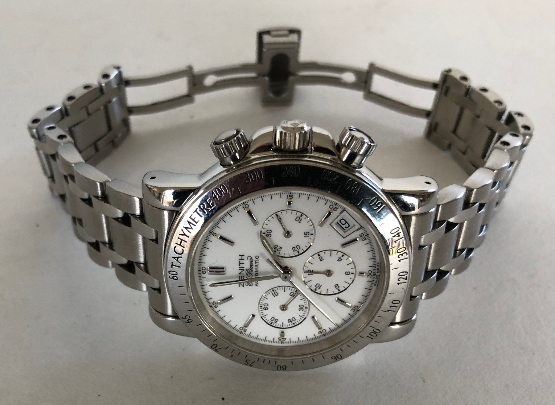 Zenith Orologi: ZENITH El Primero Automatic Date RAINBOW - Ref. 01.0360.40 – Usato da Appenzell venduto da Zimiuno 4