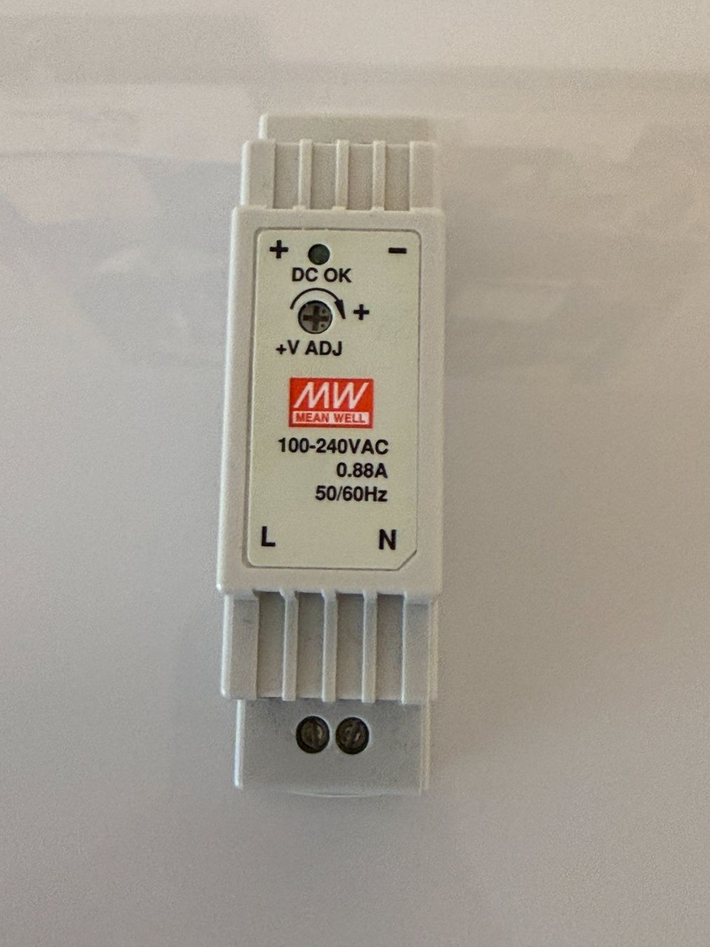 Elektronikbauteile: MEAN WELL Schaltnetzteil Model DR-15-24 – Gebraucht aus Oberbuchsiten von PSH1980
