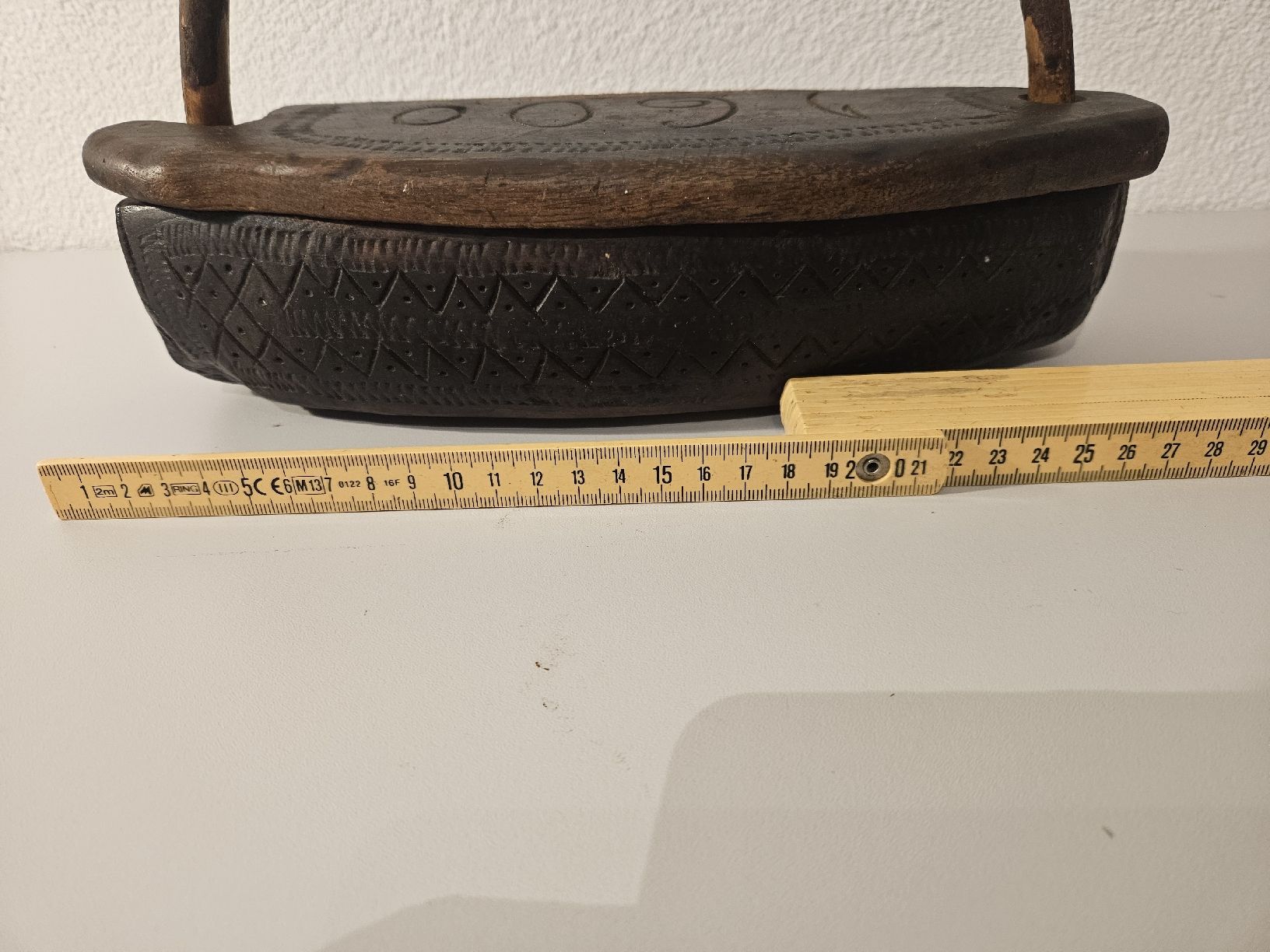 Cassapanche: Antike Schatulle Holz – Usato da Hauptwil venduto da Schwertfisch24 6