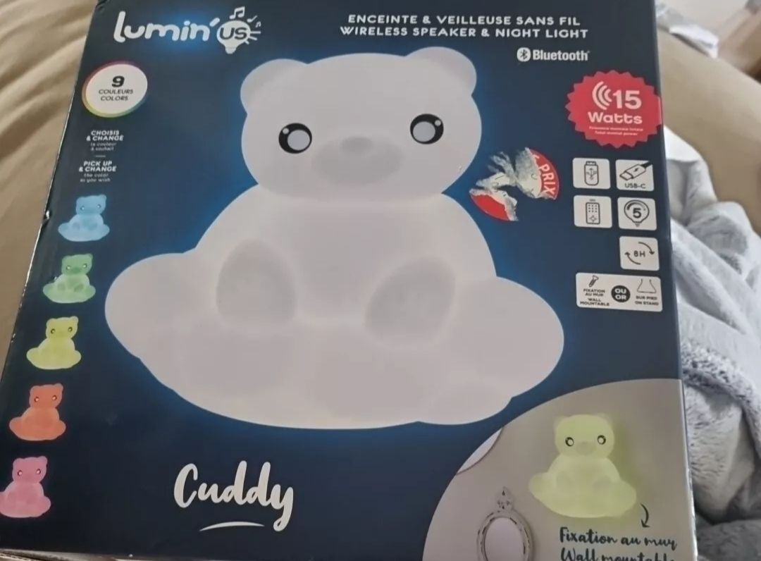 Tutte le decorazioni: Cuddy night light and speaker – Nuovo e nell'imballaggio originale da Luzern venduto da and_99cs