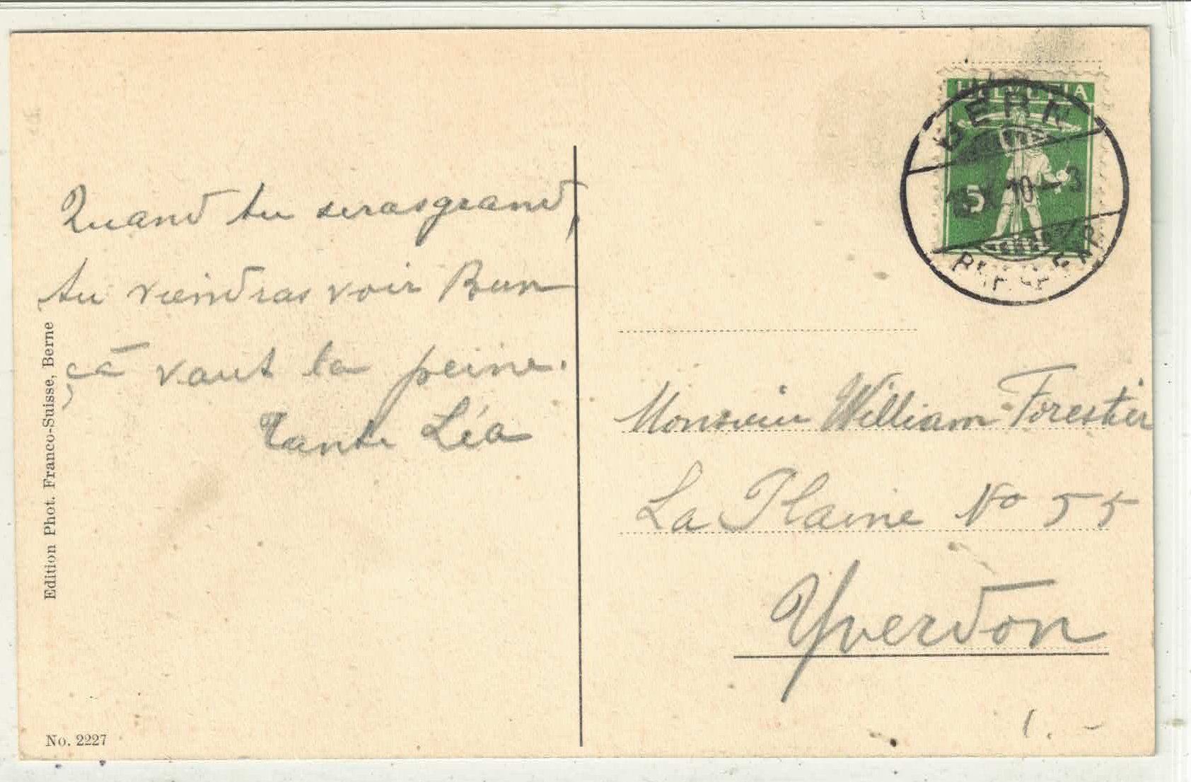 Cartoline postali: Bern - Kirchenfeldbrücke mit Bundespalast – Usato da Ettingen venduto da Kartenplanet 1